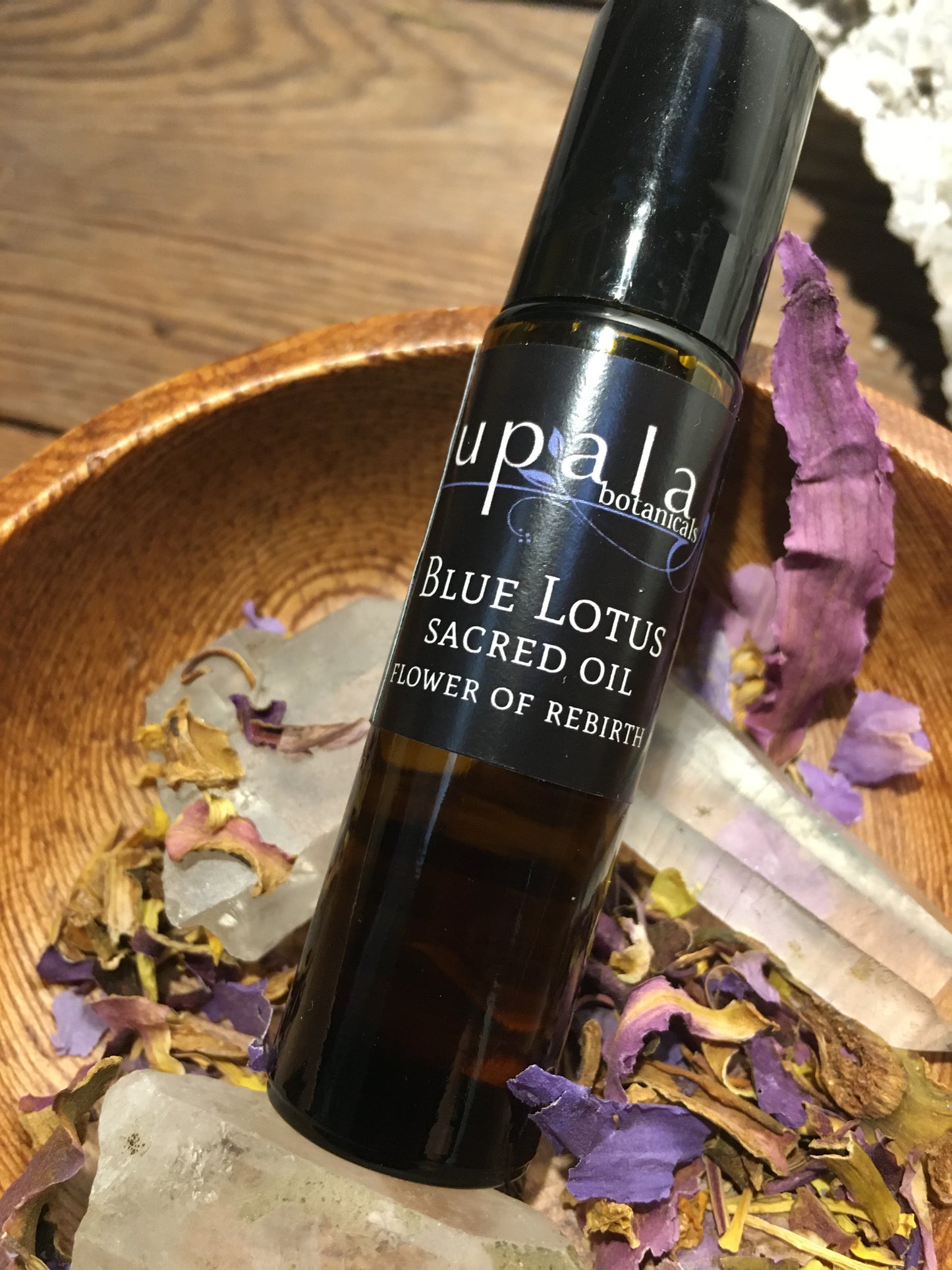 Blue Lotus Anointing Oil - Sacred Floral for Devotion, Sensual Presence & Mystical Opening · Radiant, luminous, & softly aquatic; an ethereal floral that uplifts the senses, opens subtle awareness, & invites expanded states of presence and devotion