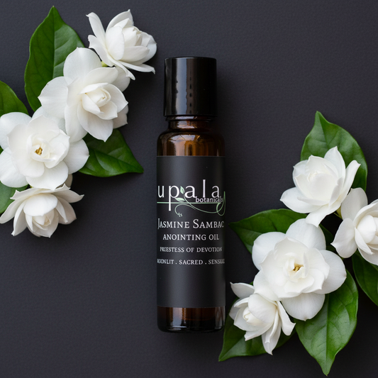 Jasmine Sambac Anointing Oil - corrected flowers