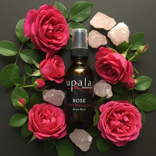 Mary Magdalene Rose Mist - lavish with 3 open blooms